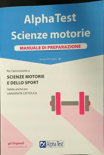 Alpha test scienze motorie - alpha, test.