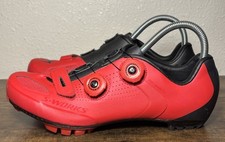 Scarpa MTB Specialized S-Works XC taglia 9,3 rosso/nero