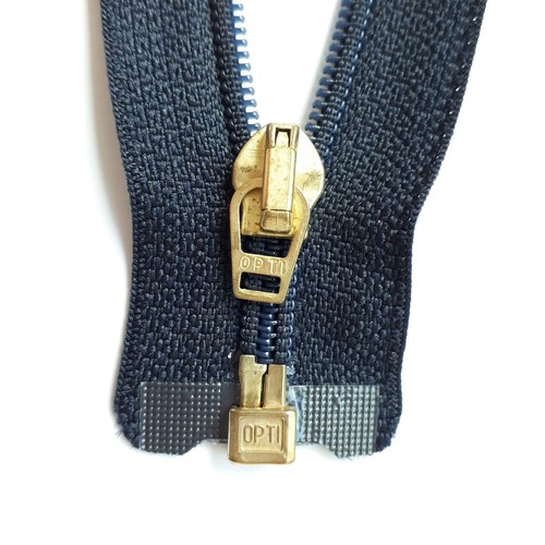 Cerniera blu notte nylon - cerniera,