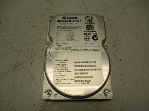 Seagate st34321a 9k2003 304 - st34321a, 9k2003-304