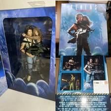 Neca Ultimate Aliens Ripley Rescuing Newt 30th Anniversary Deluxe Set ORIGINALE 