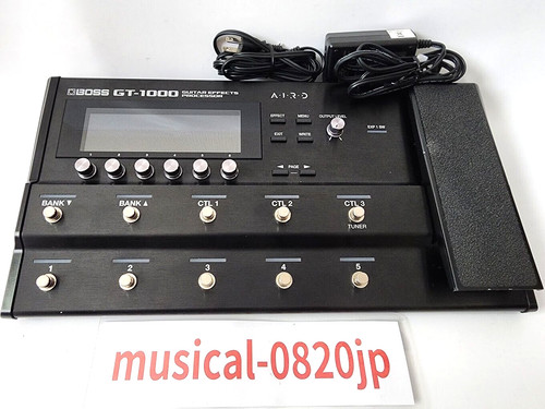 Boss 1000 guitar effects - gt-1000,