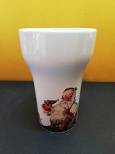 COCA COLA COKE BICCHIERE PORCELLANA MUG TAZZA 1/3 BABBO NATALE 2006 CHRISTMAS 