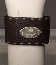 Fendi Selleria Brown Leather