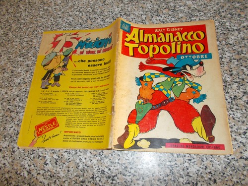 Almanacco topolino 1956 39 - 1956, n.39