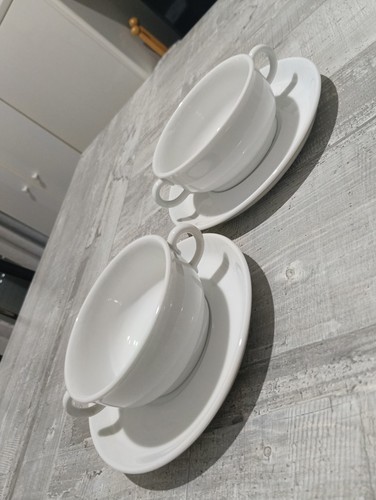 Coppia tazze consommé - coppia,