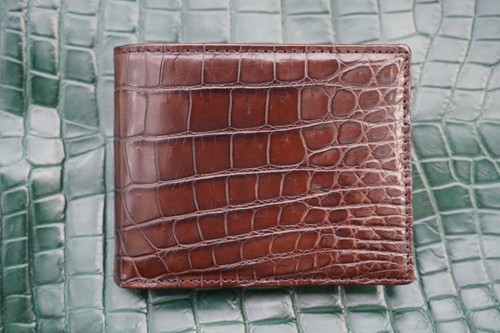 Portafoglio uomo bifold doppio