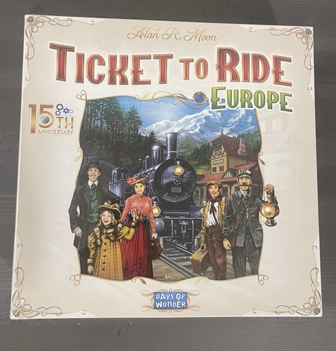 Ticket ride europe - ticket, 15th