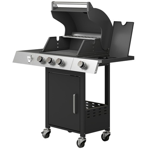 Outsunny bbq gas fuochi - a,