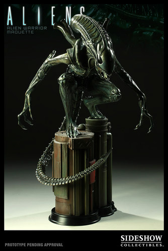 Statua sideshow alien warrior - statua,