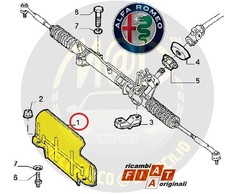 Original OE 60571379 Cover Copertura Scatola Guida ALFA ROMEO 164 1993-95 NUOVA