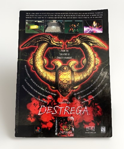 Destrega sony playstation ps1 - destrega,