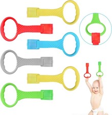 Anelli Box Bambini, Anelli per Culla, 6 Pezzi Maniglie Box Bambini Anelli Lettin