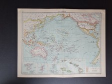 Mappa antica (1912) - Oceania