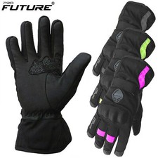 Guanti da Moto Invernali in Pelle e Tessuto Viaggiare Touring urbane Uomo Donna