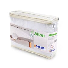 Coprirete Biancaluna Alton con angoli singolo una piazza e mezza matrimoniale