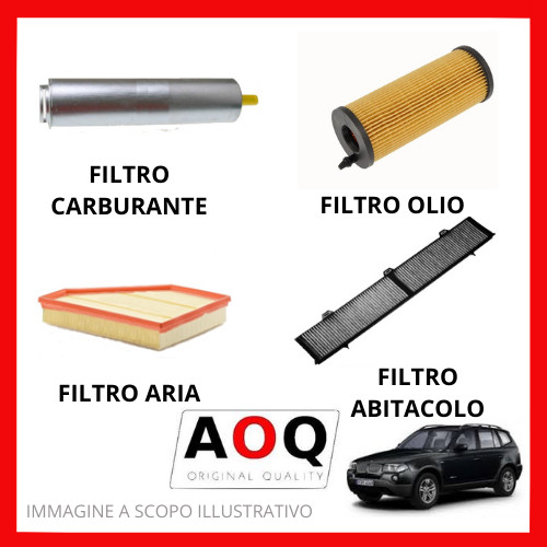 Aoq kit tagliando - tagliando, filtri