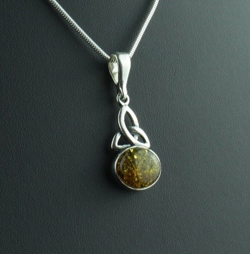 Collana con pendente - , pietra