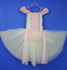 Disegni per abito ragazza danza LC 14 costume balletto performance tutù tulle Lyrica