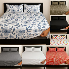 Ziora Poly Cotton Fitted Bed