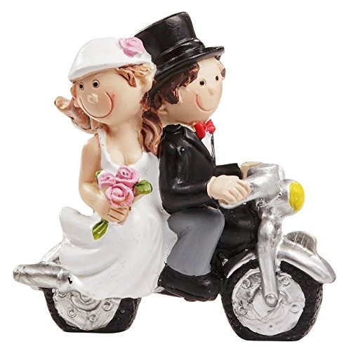 Coppia sposi con moto - coppia,