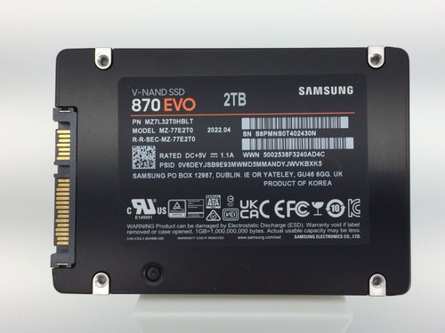 Samsung ssd 870 evo - ssd, sata