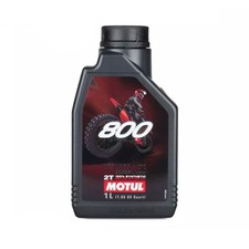 FLACONE 1 LITRO OLIO MOTUL 800 2T FACTORY LINE OFF ROAD 100% SINTETICO