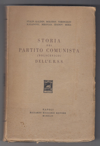 Storia del partito comunista - partito,