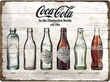 Coca Cola Bottle Evolution