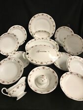 Servizio x 6 Piatti Porcellana’800 Liberty Bavaria Zeh Scherzer Mignon no Ginori