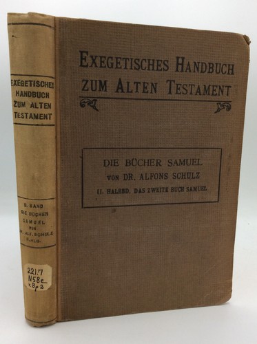Die bucher samuel alfons - die, by