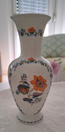Vaso porcellana fiori - vaso, porcellana,