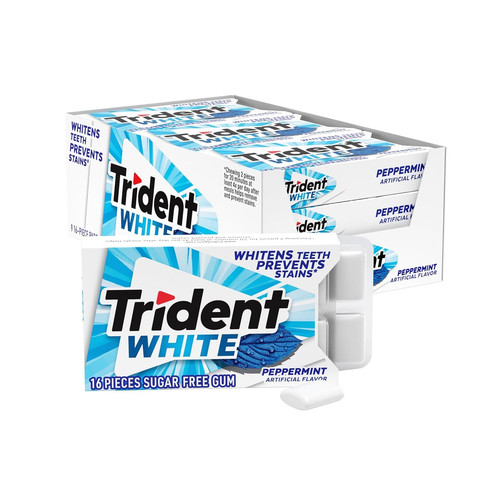 Trident white peppermint - trident,