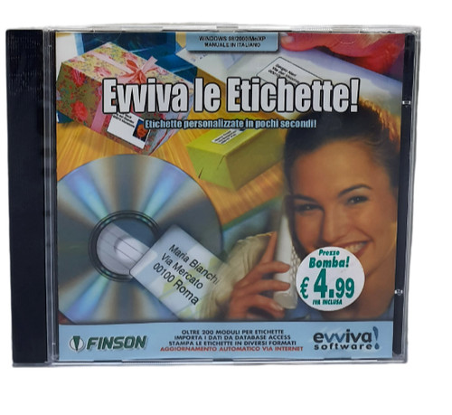 Rom evviva etichette - evviva,