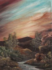 Dipinto ad olio impressionista