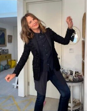 Blazer ZARA Trinny blu navy