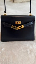 Hermes mini kelly 1979 blue - mini,