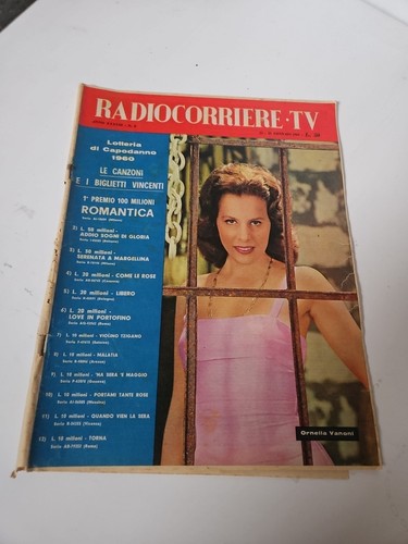 1961 radiocorriere tv - radiocorriere,