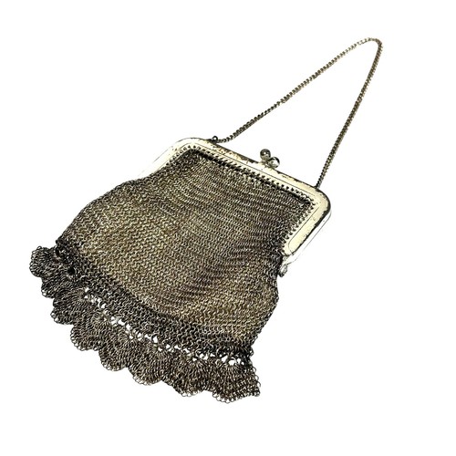 Antica borsa sera rete - borsa,