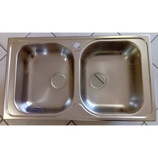 OUTLET BLANCO 00214718 LAVELLO 2 VASCHE ACCIAIO INOX - DA ESPOSIZIONE