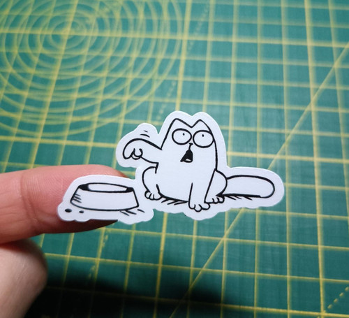 Adesivo simon cat - simon's, cartoon