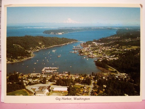 Gig harbor veduta aerea - wa,