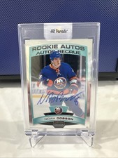 2019-20 O-Pee-Chee Platinum Rookie Autos Noah Dobson #R-ND Auto RC