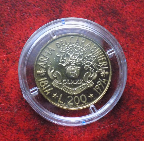 200 lire 1994 proof - lire,