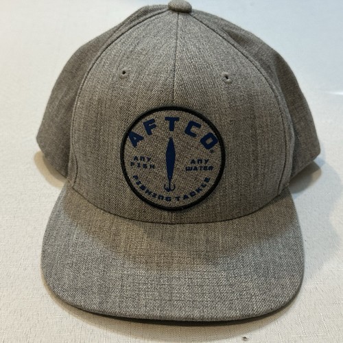 Cappello pesca aftco grigio - cappello,