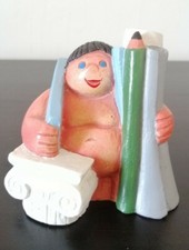 Soprammobile/Statuina Designer Franco Reggiani Made in Italy vintage-collezione