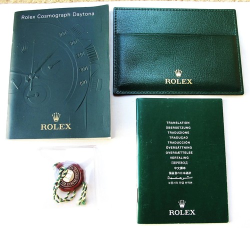 Rolex daytona set libretti - daytona,