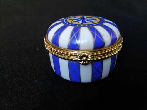 Portagioie porcellana blu