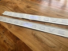 RANGE ROVER P38 1994 - 2001 DECALCOMANIE COFANO E BAGAGLIAIO DISTINTIVO CROMO ARGENTO BTR7939CHM