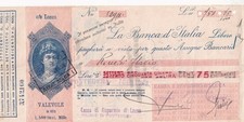Assegno Bancario Banca d'